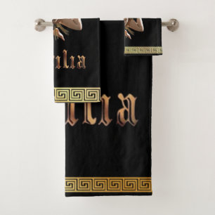 Juego de toallas de regalo Medusa siciliana
