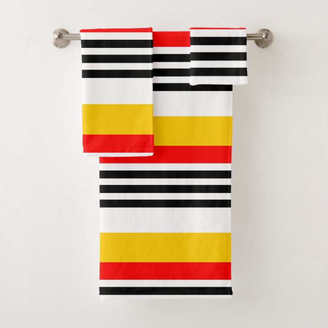 Juego de toallas de Stripe Classic en Español (In situ)