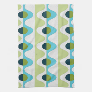 Juego de toallas de té retro estilo años 50 (3)