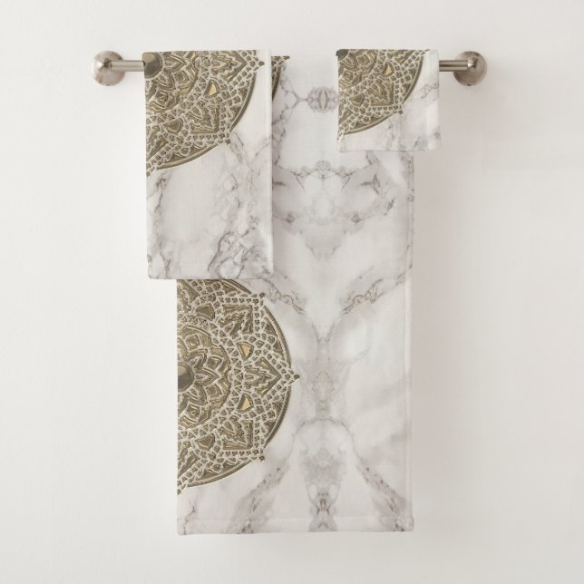 Juego de toallas majestuoso mandala (In situ)