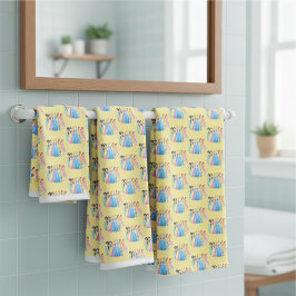 Juego de toallas para baño Princess