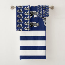 Juego de toallas para barco