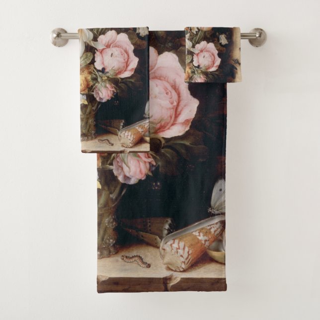 Juego de toallas personalizadas Flores de Van den  (In situ)