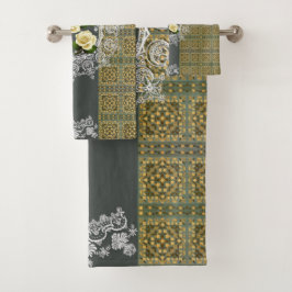 Juego de toallas románticas