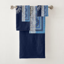 Juego de toallas románticas