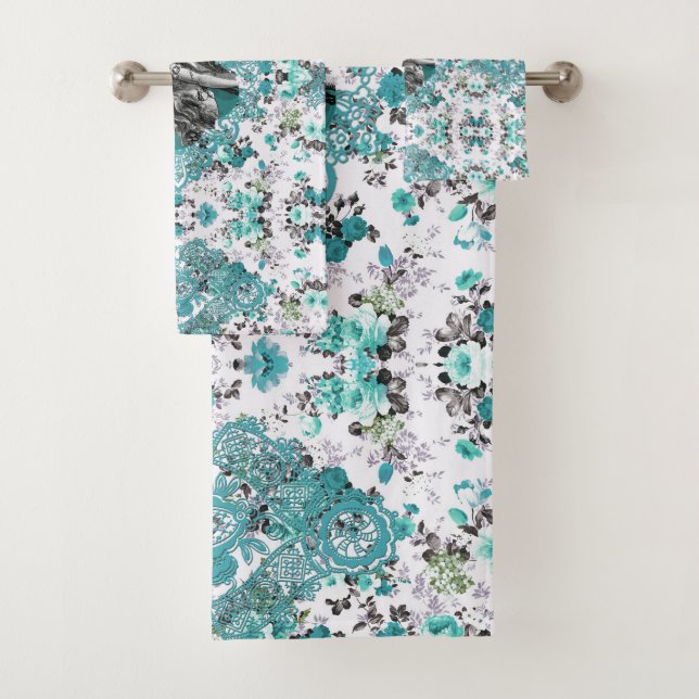 Juego de toallas románticas (In situ)