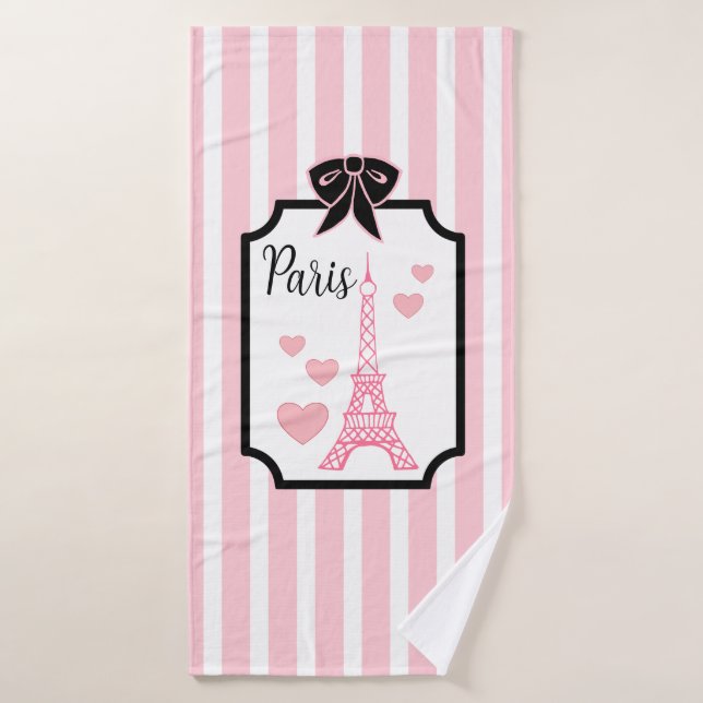 Juego de toallas Torre Eiffel París (Toalla de baño)