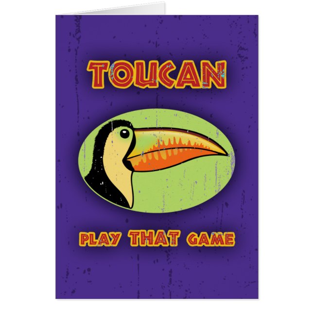 Juego de Toucan QUE juego (Frente)