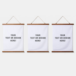 Juego de tres tapices colgantes Personalizados