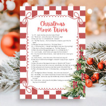 Juego de Trivia de Películas de Navidad