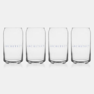 Juego de vasos para bebidas de 16 oz del arquitect