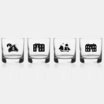 Juego de vasos para rocas — Oscuro