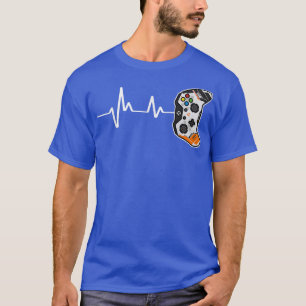 Juego de video de camiseta de latido de gamer Love