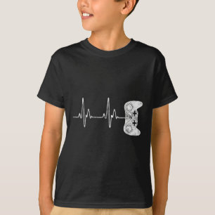 Juego de video Gamer Heartbeat Camisa de Amante