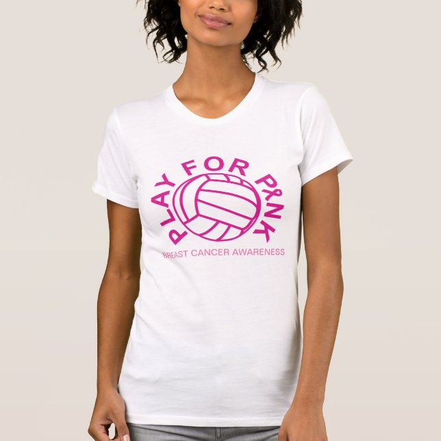 Juego del voleibol para la camisa de la conciencia (Anverso)
