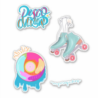 Juego dinámico de 3 pegatinas