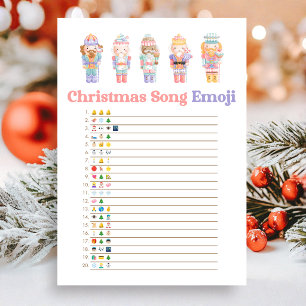Juego divertido de Emoji de la canción de Navidad