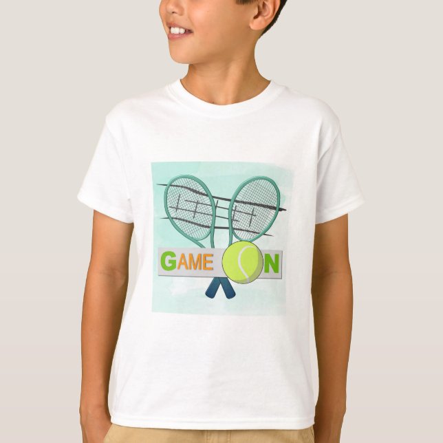 Juego en la camiseta del tenis (Anverso)
