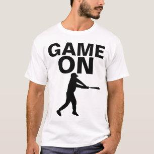 JUEGO ENCENDIDO, camisetas de béisbol