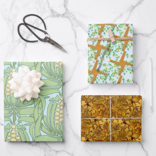 Juego estacional de hojas planas de papel de ajust (Anverso)