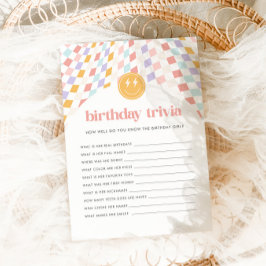 Juego Groovy Chica Birthday Trivia