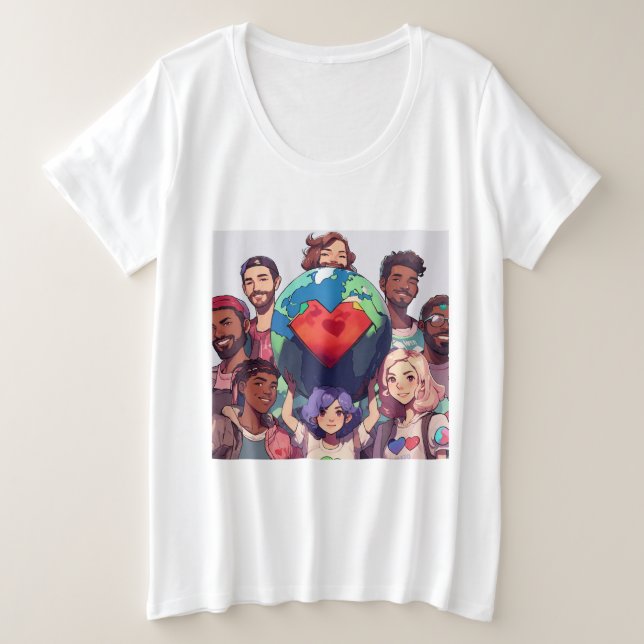 "Juego Indie Dedica al Unido: Corazón de la Creaci (Anverso del diseño)