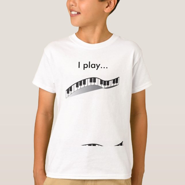 Juego la camiseta del piano (Anverso)