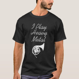Juego la camiseta divertida de metales pesados de