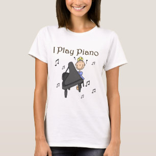Juego las camisetas y los regalos del piano