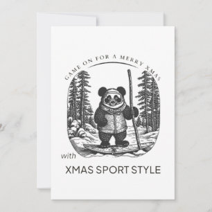 Juego para Feliz Navidad con el estilo deportivo d