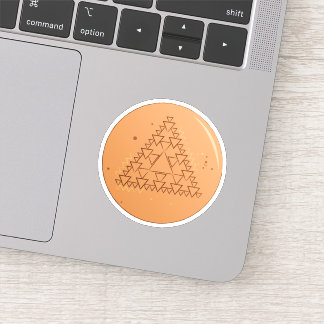 Juego pegatina Dalgona Triángulo Múltiple