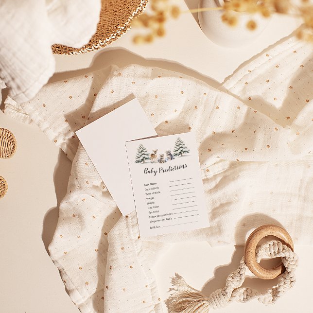 Juego "Predicciones del Bebé" para animales de Woo (Subido por el creador)