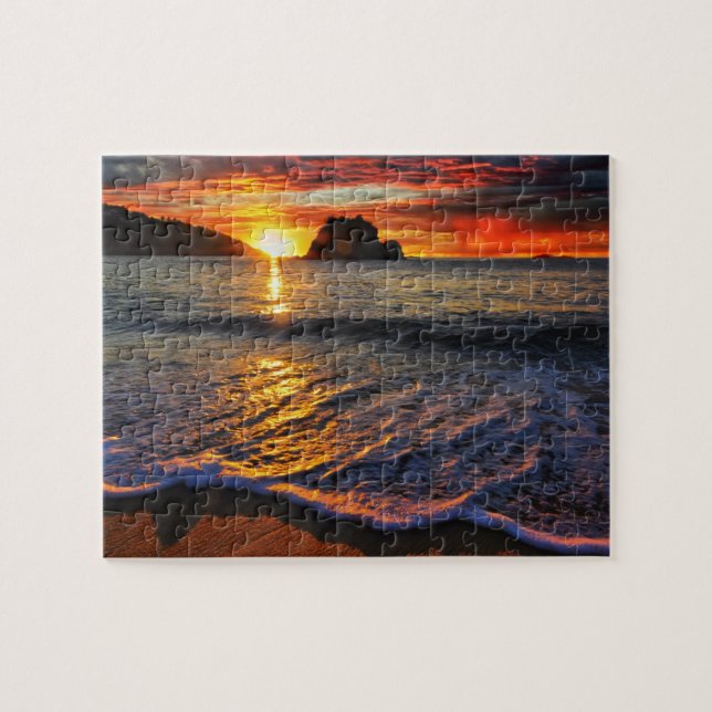 Juego Puzzle Beach Sunset (Horizontal)