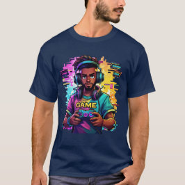 Juego Retro Sobre Una Camiseta Gráfica De Juegos E