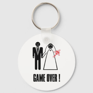 JUEGO SOBRE llavero de la boda