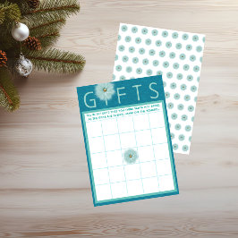 Juego temático del bingo del navidad de los