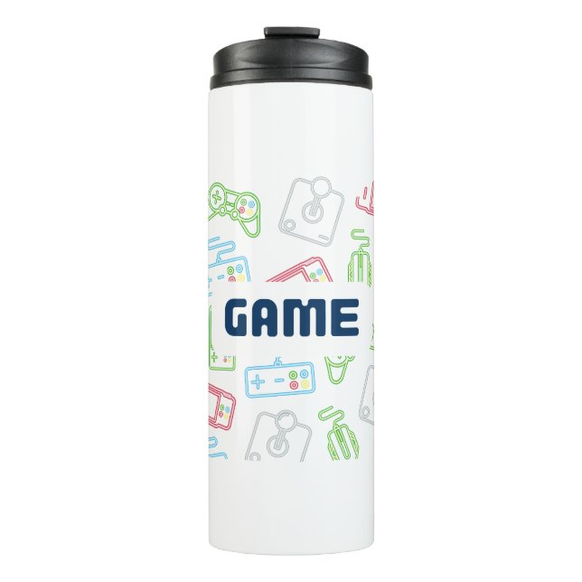 ¡Juego! Termo con control de juegos divertido (Anverso)