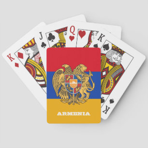Juegos de Bandera Armenia, cartas de juego en Arme