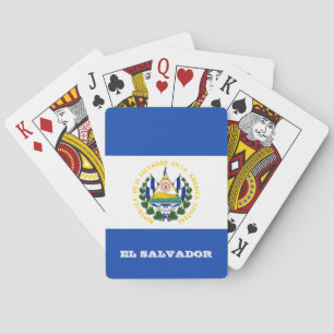 Juegos de Bandera de El Salvador, cartas de juego 