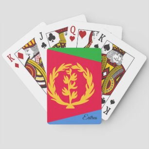 Juegos de Bandera de Eritrea, cartas de juego de E