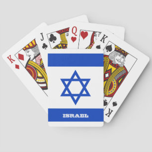 Juegos de Bandera de Israel, cartas de juego de Is