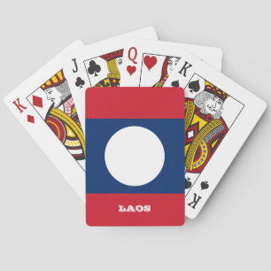 Juegos de Bandera de Laos, Cartas de Juego de Laos
