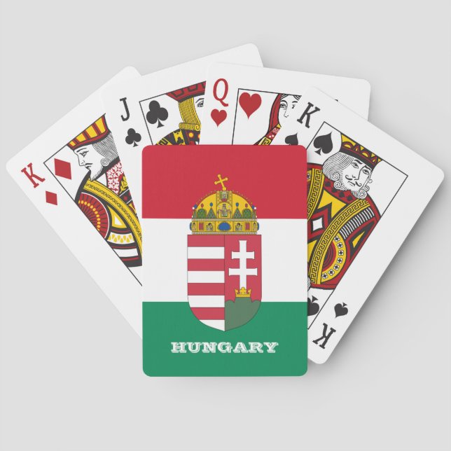 Juegos de Bandera Húngara, cartas de juego de Hung (Reverso)