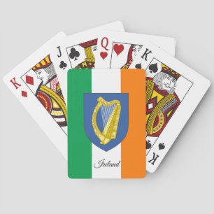 Juegos de Bandera Irlandesa, cartas de juego de Ir