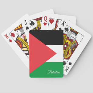 Juegos de Bandera Palestina, cartas de juego pales