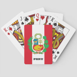 Juegos de Bandera Peruana, cartas de juego en Perú