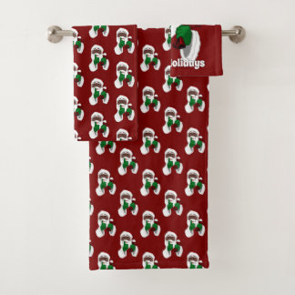 Juegos de baño de Navidades de juego de toallas de