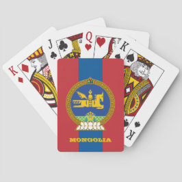 Juegos de cartas para jugar en Mongolia, bandera d