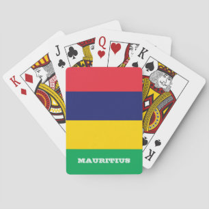 Juegos de la Bandera de Mauricio, cartas de juego 