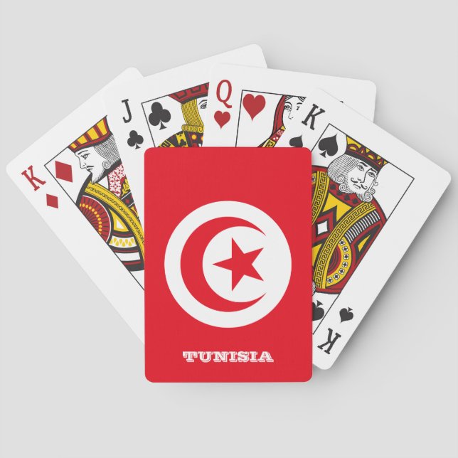 Juegos de la Bandera Tunecina, Cartas de Juego Tun (Reverso)